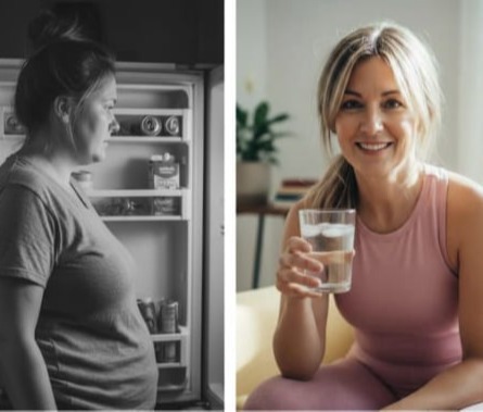 before and after lifestyle change